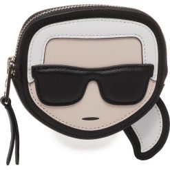 Bilonówka KARL LAGERFELD - 201W3207 Black. Czarne portfele damskie KARL LAGERFELD, bez wzorów, ze skóry. W wyprzedaży za 269,00 zł.