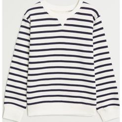 Mango Kids - Bluza dziecięca Pedro 110-164 cm. Białe bluzy chłopięce Mango Kids, bez wzorów, z bawełny, bez rękawów, bez kaptura. Za 59,90 zł.