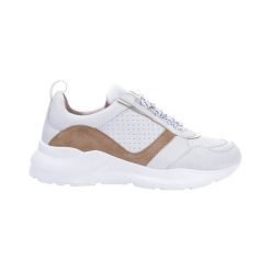 Dasia Buty ze skóry licowej i zamszu June biały beżowy female biały/beżowy 39. Brązowe buty sportowe damskie Dasia, ze skóry. Za 529,00 zł.