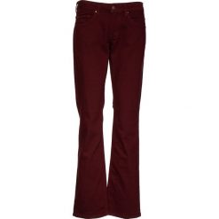 Spodnie "Julia" - Comfort fit - w kolorze bordowym. Czerwone spodnie damskie Mustang, l, ze skóry, z podwyższonym stanem. W wyprzedaży za 117,95 zł.