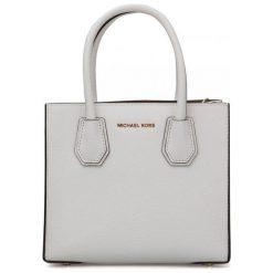 Michael Kors Torebka Biała. Białe torebki klasyczne damskie Michael Kors, bez wzorów, bez dodatków. Za 1089,00 zł.
