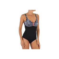 Kostium kąpielowy jednoczęściowy DOLI TRIBU damski. Czarne t-shirty damskie OLAIAN, bez wzorów, z elastanu, bez rękawów. Za 129,99 zł.