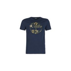 T-shirty z krótkim rękawem Timberland SS CARRY. Niebieskie t-shirty męskie Timberland, s, bez wzorów, bez kołnierzyka, krótkie. Za 149,00 zł.