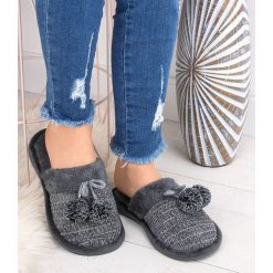 Kapcie damskie Natural Style NS-249 Szare. Szare kapcie damskie NATURAL STYLE, z bawełny. Za 36,00 zł.