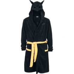 Batman Batman Szlafrok czarny/żółty. Żółte szlafroki męskie marki Batman, xl, z aplikacjami. Za 199,90 zł.