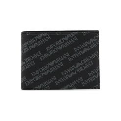 Emporio Armani Portfel Y4R166. Portfele męskie Emporio Armani, bez wzorów, z tworzywa sztucznego. Za 260,00 zł.