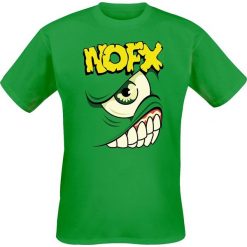 NOFX Mons-Tour T-Shirt zielony. Zielone t-shirty męskie z nadrukiem marki NOFX, m, z dekoltem na plecach. Za 74,90 zł.