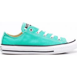 Converse - Tenisówki dziecięce. Szare buty dziewczęce sportowe marki Converse, z materiału, na sznurówki. W wyprzedaży za 99,90 zł.