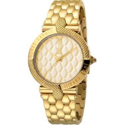 Just Cavalli Animal JC1L047M0065. Żółte zegarki damskie Just Cavalli, złote. W wyprzedaży za 628,00 zł.