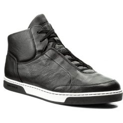Sneakersy GINO ROSSI - Dex MTU002-T51-HN00-9900-T 99. Czarne sneakersy męskie Gino Rossi, bez zapięcia. W wyprzedaży za 299,00 zł.