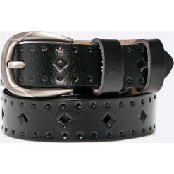 Answear - Pasek Wild Nature. Czarne paski damskie ANSWEAR, w paski, z materiału. W wyprzedaży za 54,90 zł.