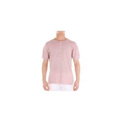 T-shirty z krótkim rękawem Retois 18039M. Różowe t-shirty męskie Retois, xl, bez wzorów, bez kołnierzyka, krótkie. Za 243,72 zł.