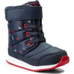 Buty zimowe chłopięce: Śniegowce Reebok – Snow Prime BS7778 Navy/Cobalt/Dust/Red