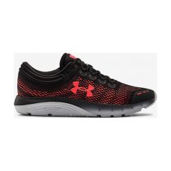 Under Armour Charged Bandit 5 Tenisówki Czarny Czerwony. Czerwone trampki męskie Under Armour, bez wzorów, z materiału, bez zapięcia. Za 395,95 zł.
