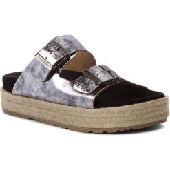 Espadryle IGI&CO - 1197200 C.Fu. Szare espadryle damskie marki IGI&CO, bez wzorów, ze skóry, bez obcasa. W wyprzedaży za 169,00 zł.