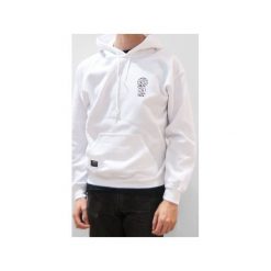 Atlas White Sweatshirt. Białe bluzy męskie Mszz, s, z nadrukiem, bez kołnierzyka, bez rękawów, bez kaptura. Za 179,00 zł.