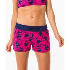 Szorty surfing TINI WAKO damskie. Różowe buty sportowe damskie OLAIAN, w paski, z elastanu, bez rękawów. Za 49,99 zł.