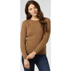 Brookshire - Sweter damski, beżowy. Brązowe swetry damskie brookshire, m, bez wzorów, bez rękawów, bez kaptura. Za 159,95 zł.