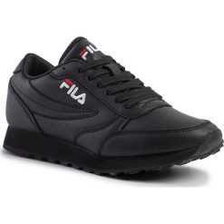 Sneakersy FILA - Orbit Jogger Low Wmn 1010310.12V Black/Black. Czarne półbuty damskie Fila, ze skóry ekologicznej. Za 339,00 zł.