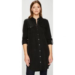 Vero Moda - Sukienka. Czarne sukienki damskie Vero Moda, na co dzień, s, bez wzorów, z lyocellu, casualowe, bez kołnierzyka, bez rękawów, mini, proste. W wyprzedaży za 99,90 zł.
