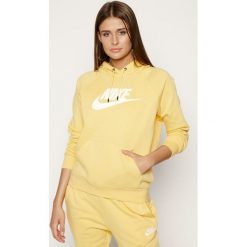 Bluza NIKE Sportswear Essential BV4126. Żółte bluzy damskie Nike, l, bez wzorów, z bawełny, bez rękawów, bez kaptura. Za 209,00 zł.