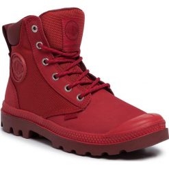 Trapery PALLADIUM - Spor Cuf Wpn U 73234-614-M Red Salsa. Czerwone trapery damskie Palladium, ze skóry. Za 579,00 zł.