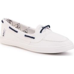 Mokasyny LEE COOPER - LCWL-20-30-013 White. Białe mokasyny damskie Lee Cooper, z tworzywa sztucznego. Za 99,00 zł.