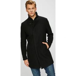Premium by Jack&Jones - Płaszcz. Czarne płaszcze na zamek męskie Premium by Jack&Jones, m, z materiału. W wyprzedaży za 579,90 zł.