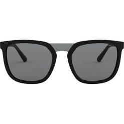 Emporio Armani - Okulary 0EA4123. Czarne okulary przeciwsłoneczne męskie marki Emporio Armani, z materiału. Za 549,90 zł.