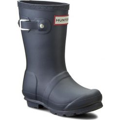 Kalosze HUNTER - Original Kids KFT5000RMA Navy. Niebieskie kalosze chłopięce marki Hunter. W wyprzedaży za 199,00 zł.