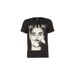 T-shirty z krótkim rękawem Eleven Paris TACHBER. Czarne t-shirty męskie marki Eleven Paris, s, bez wzorów, bez kołnierzyka, krótkie. Za 135,20 zł.