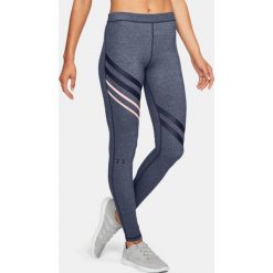 Legginsy sportowe damskie: Under Armour Legginsy Favourite Engineered Leggings szaro-pomarańczowe r. S (1303334-411)