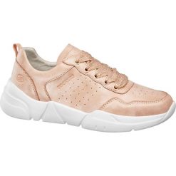 Sneakersy damskie Dockers różowe. Różowe sneakersy damskie DOCKERS, z materiału. Za 159,90 zł.