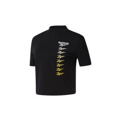 T-shirty z krótkim rękawem Reebok Classic Koszulka Classics Vector Crop Top. Czarne koszulki damskie Reebok Classic, s, bez wzorów, bez kołnierzyka, z krótkim rękawem. Za 119,00 zł.