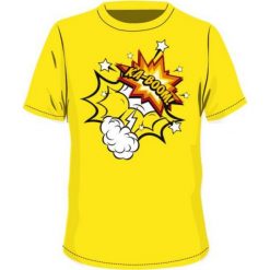 T-shirty chłopięce: BEJO Koszulka dziecięca BOOM KIDSB Blazing Yellow r. 122
