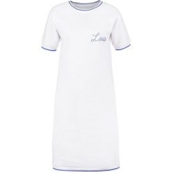 Sukienki: LOIS Jeans Sukienka z dżerseju crispy white/bright blue
