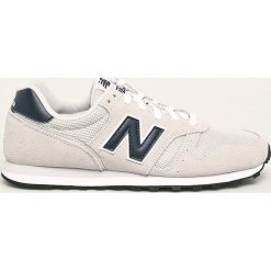 New Balance - Buty ML373AC2. Białe sneakersy męskie New Balance, ze skóry, na sznurówki. W wyprzedaży za 219,90 zł.