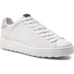 Sneakersy COACH - C101 Lthr G1903 231756 White/Petal. Białe półbuty damskie Coach, ze skóry. W wyprzedaży za 589,00 zł.