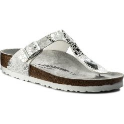 Klapki damskie: Japonki BIRKENSTOCK - Gizeh Bs 1008864 Metallic Stones Silver
