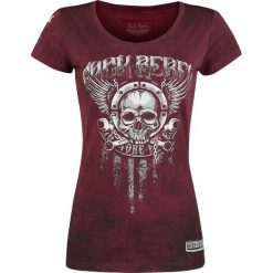 T-shirty damskie: Rock Rebel by EMP Trust The Mechanic Koszulka damska bordowy/czarny