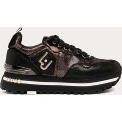 Liu Jo - Buty. Czarne buty sportowe damskie Liu Jo, ze skóry. Za 739,90 zł.
