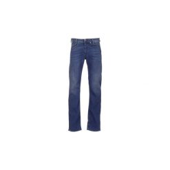 Jeansy straight leg Diesel AKEE. Niebieskie jeansy męskie Diesel, m, bez wzorów. Za 631,20 zł.