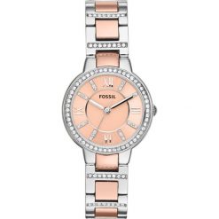 Fossil VIRGINIA Zegarek rosegold. Czerwone zegarki damskie Fossil. W wyprzedaży za 390,15 zł.