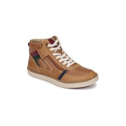 Buty Dziecko Geox JR GARCIA BOY. Brązowe trampki chłopięce Geox. Za 296,10 zł.