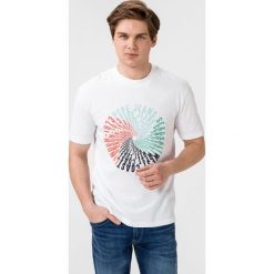 Pepe Jeans Marvin Koszulka Biały. Białe podkoszulki męskie Pepe Jeans, l, z nadrukiem, z bawełny, z krótkim rękawem. Za 152,95 zł.