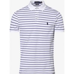 Polo Ralph Lauren - Męska koszulka polo – Slim fit, biały. Białe koszulki męskie Polo Ralph Lauren, m, bez wzorów, eleganckie, polo, bez rękawów. Za 479,95 zł.