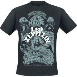 Led Zeppelin Electric Magic T-Shirt czarny. Czarne koszulki męskie marki Led Zeppelin, xl, z nadrukiem, z okrągłym kołnierzem. Za 89,90 zł.