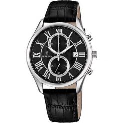 Festina Retro 6855/4. Czarne zegarki męskie marki Festina. W wyprzedaży za 502,00 zł.