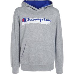 Champion HOODED Bluza z kapturem mottled light grey. Szare bluzy chłopięce marki Champion, z bawełny, z kapturem. Za 129,00 zł.