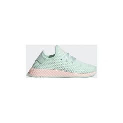 Buty Dziecko adidas Buty Deerupt Runner. Niebieskie trampki dziewczęce Adidas, bez wzorów, bez zapięcia. Za 249,00 zł.